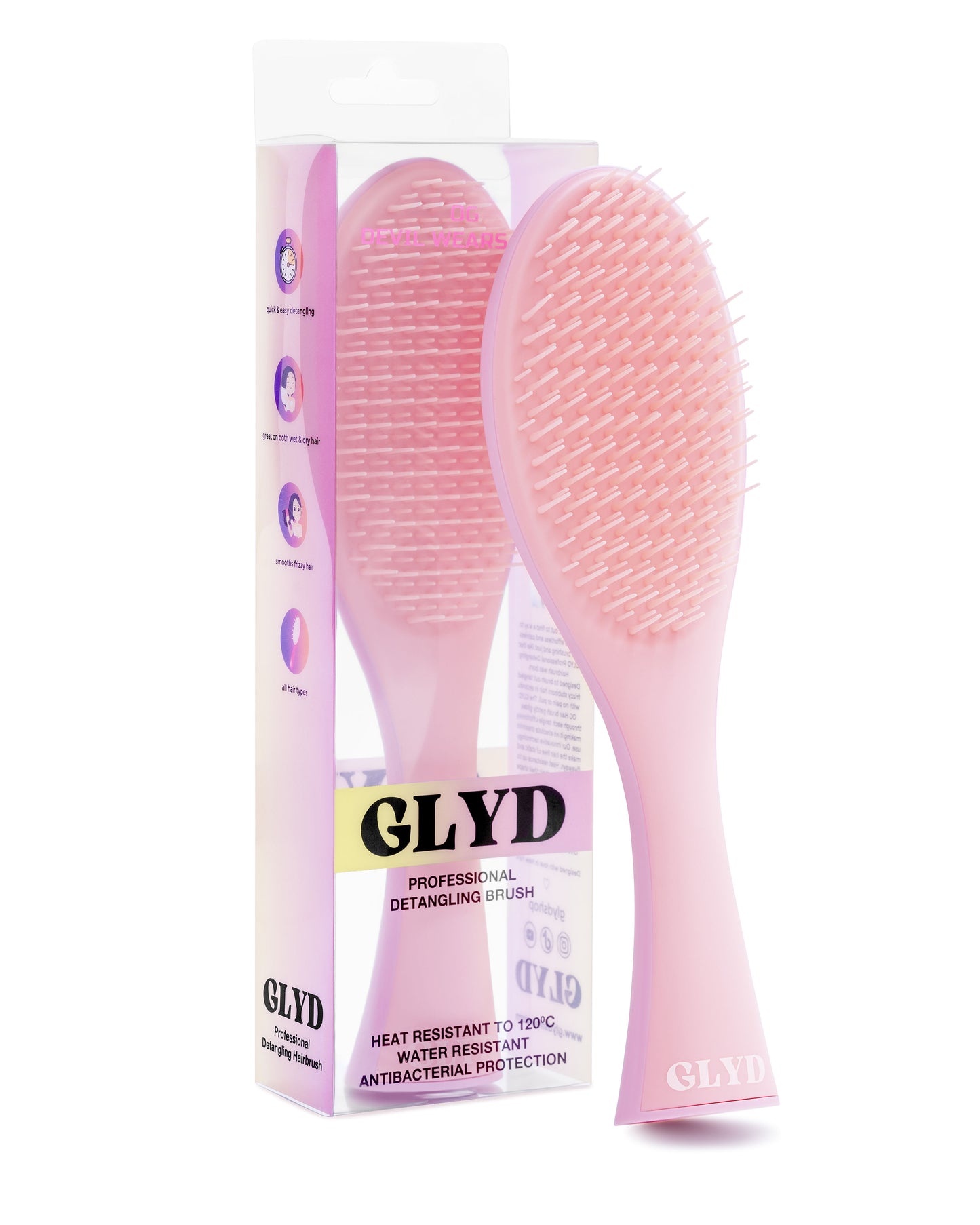 Devil Wears Pink - Detangle Hair Brush